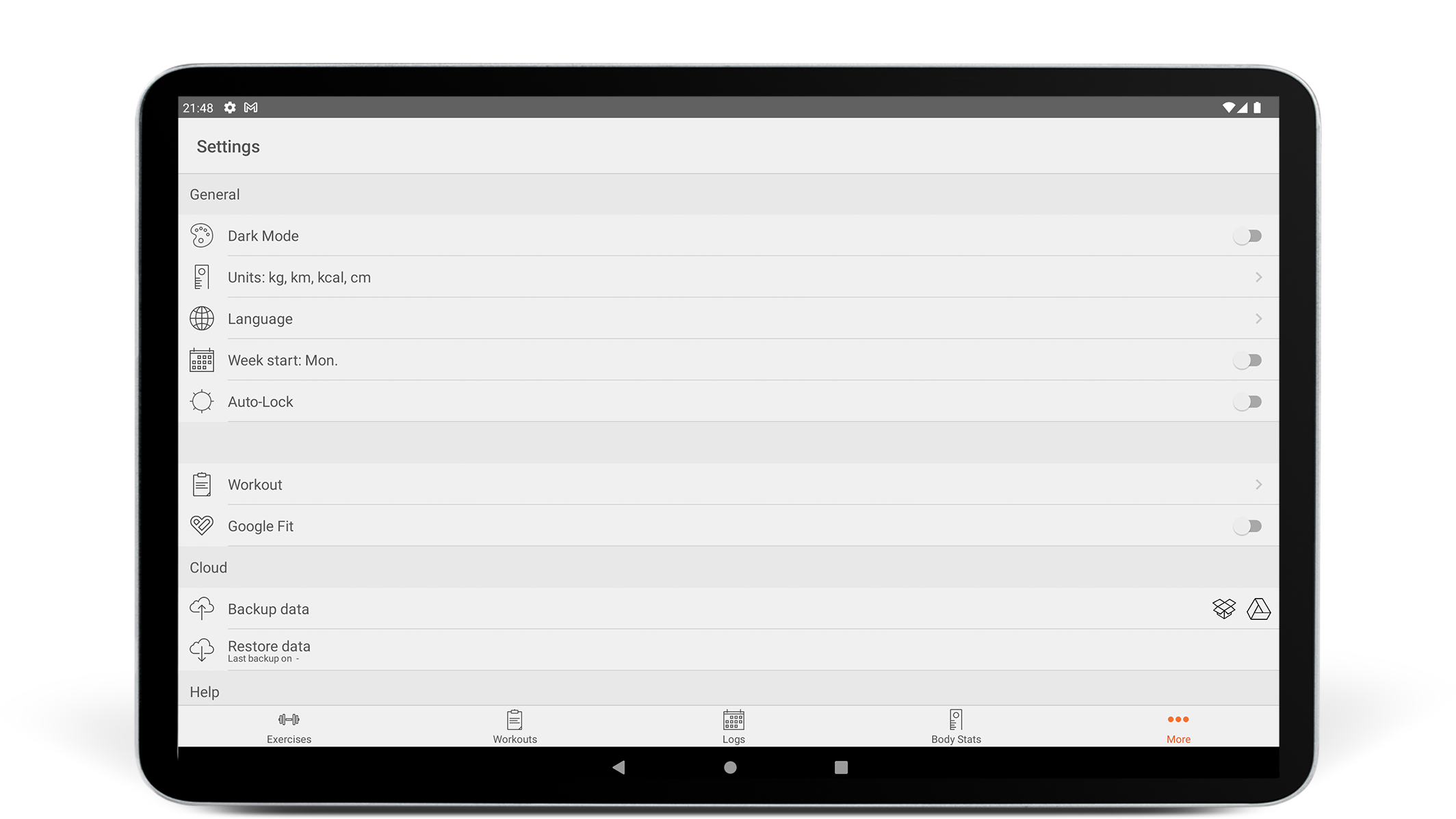 Fitness Point Screenshot 14