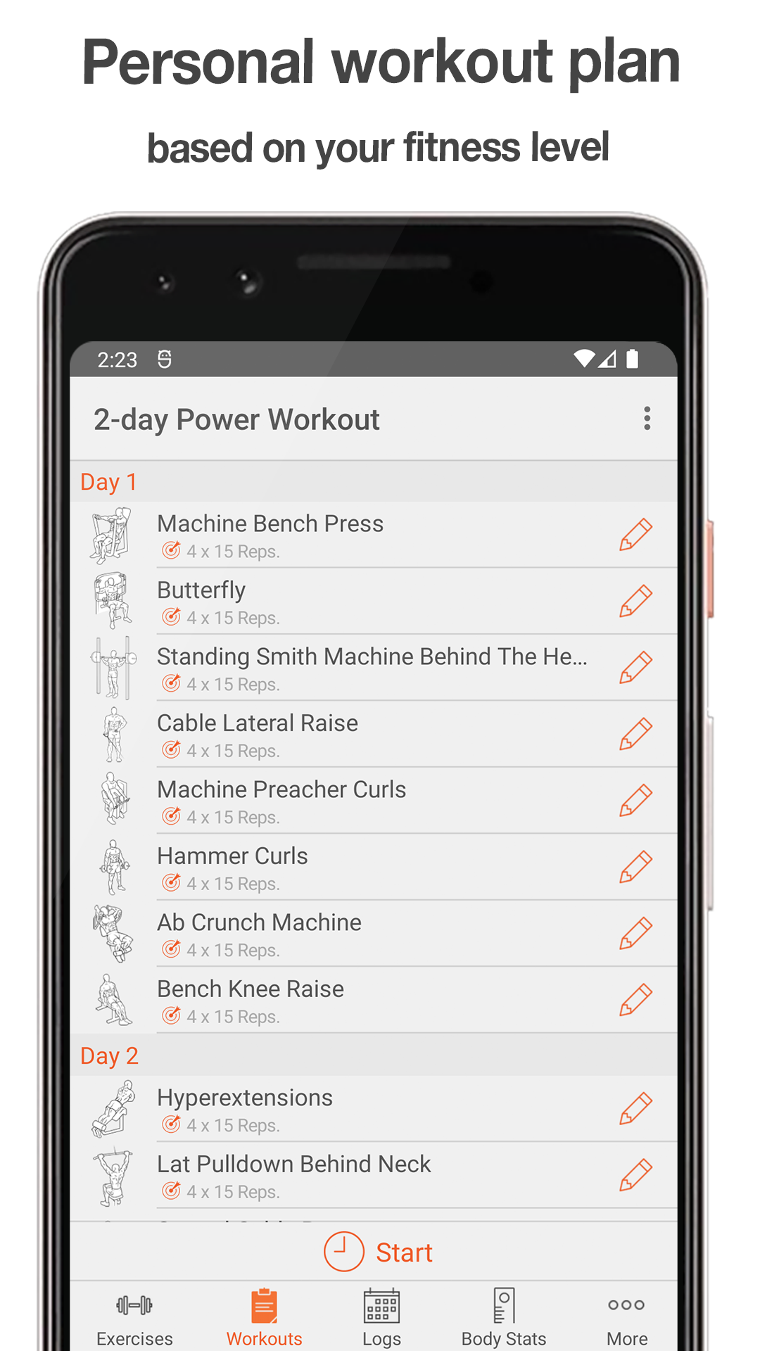 Fitness Point Screenshot 2