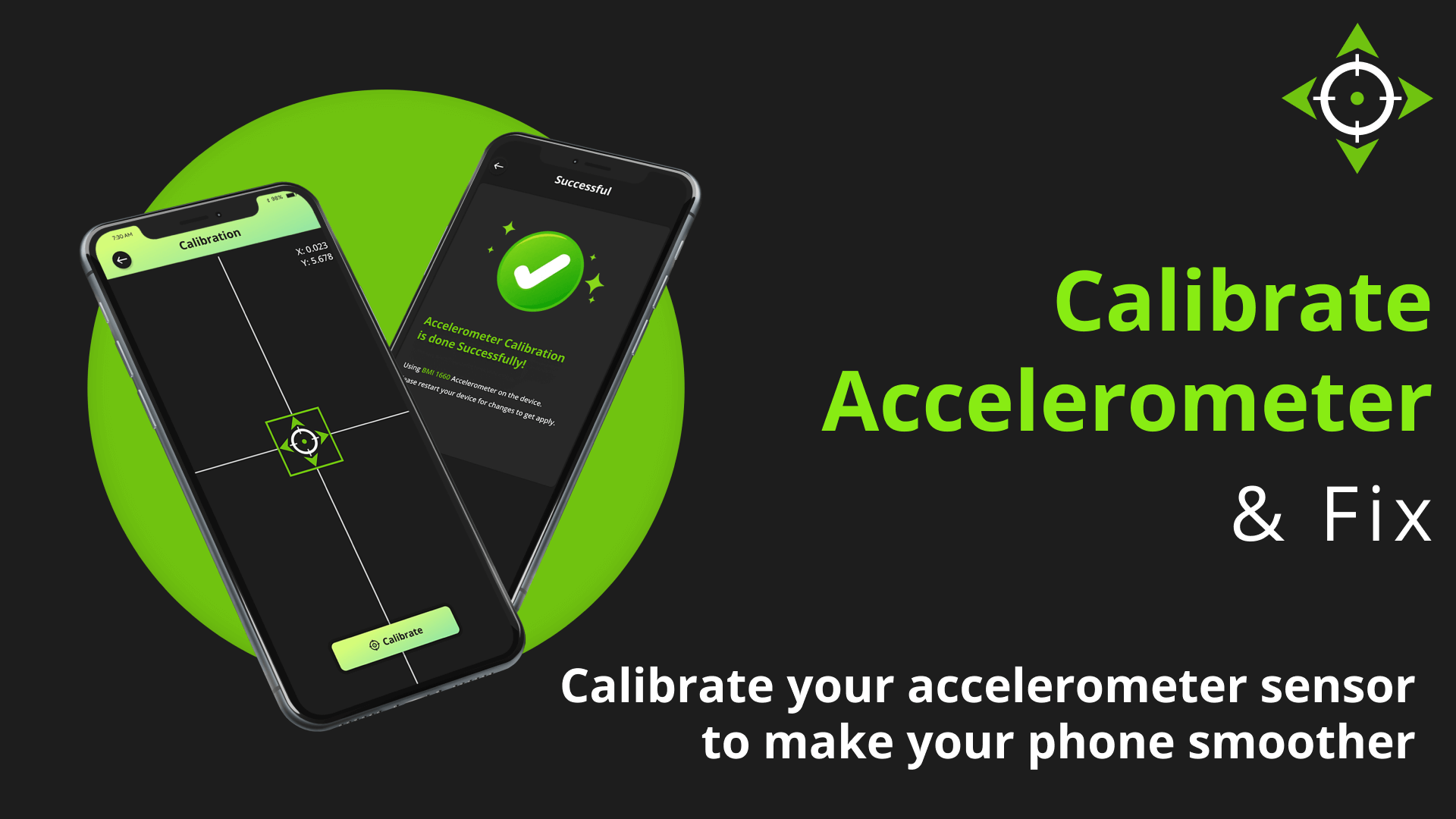 Calibrate Accelerometer & Fix Screenshot 1