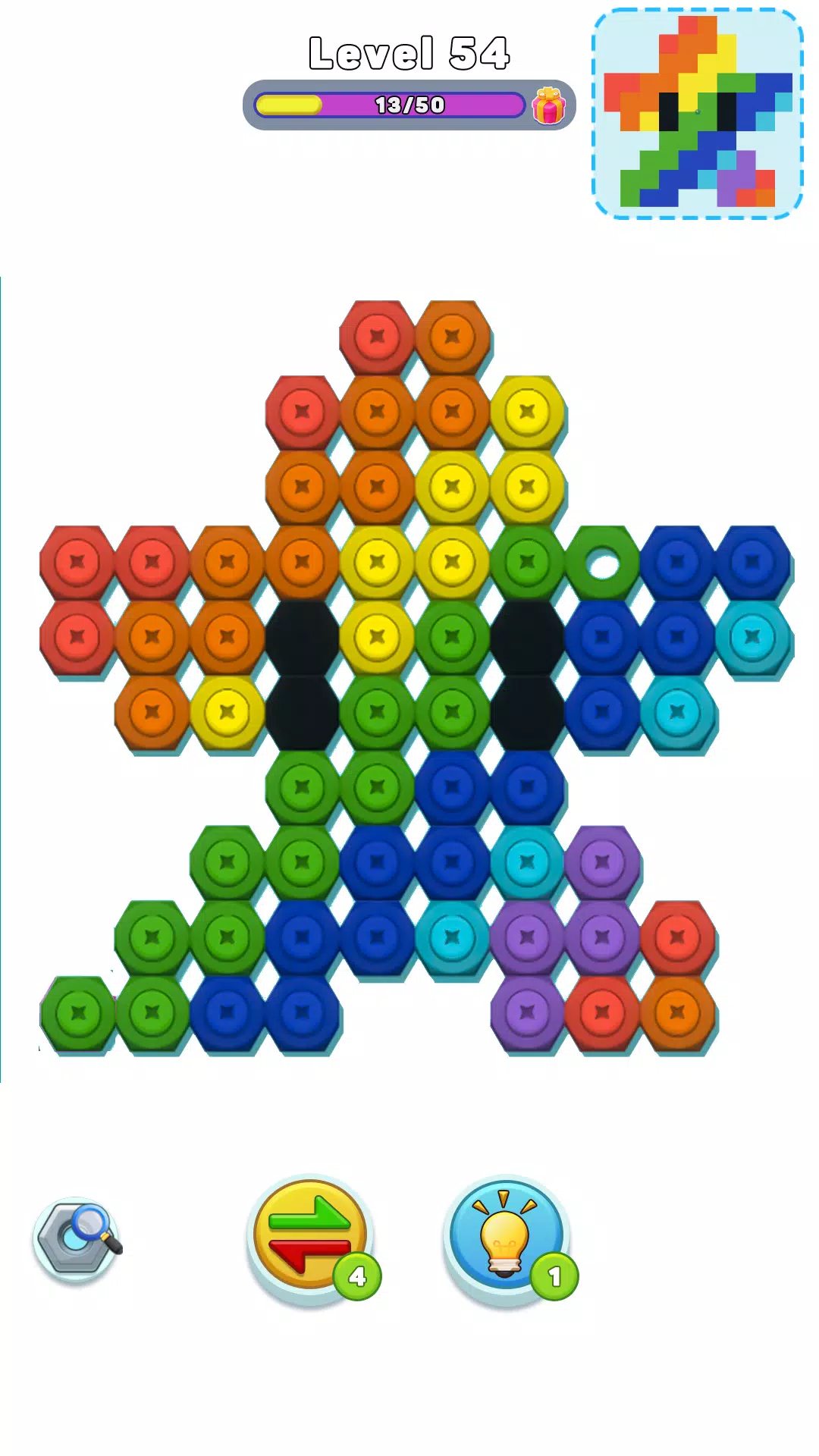 Nut n Bolt Sort: Color Puzzle Screenshot 5