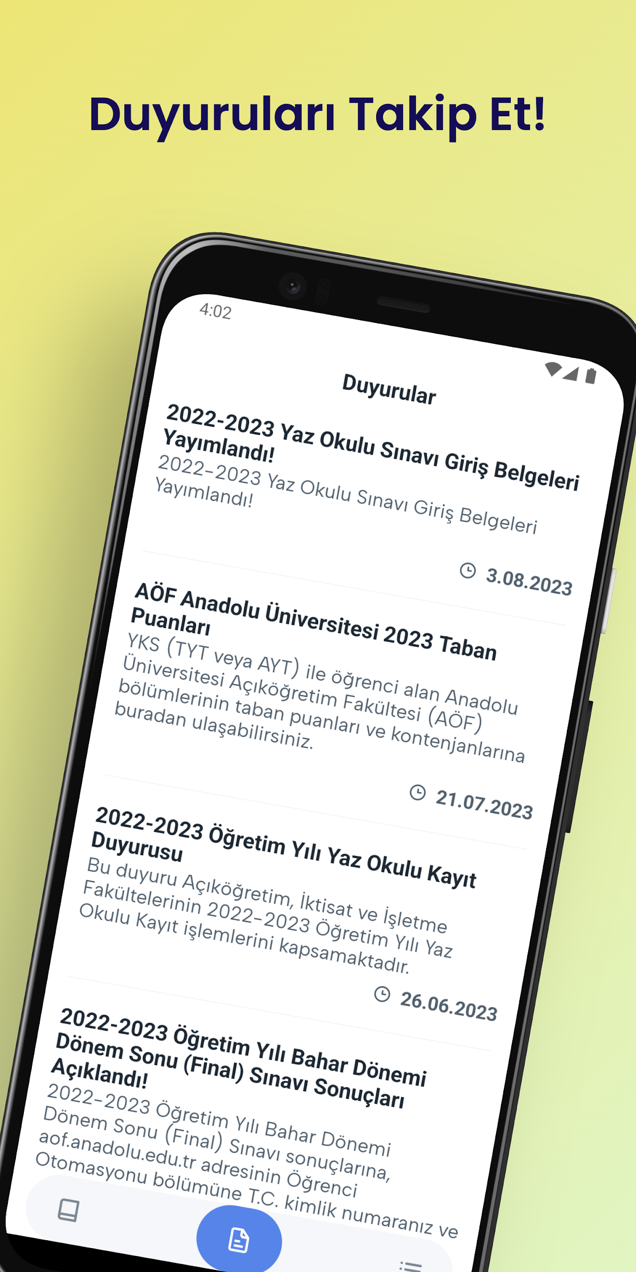 AÖF Soru Screenshot 7