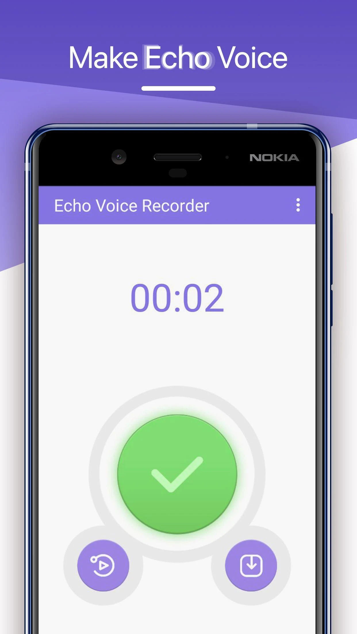 Echo Voice Recorder Screenshot 1