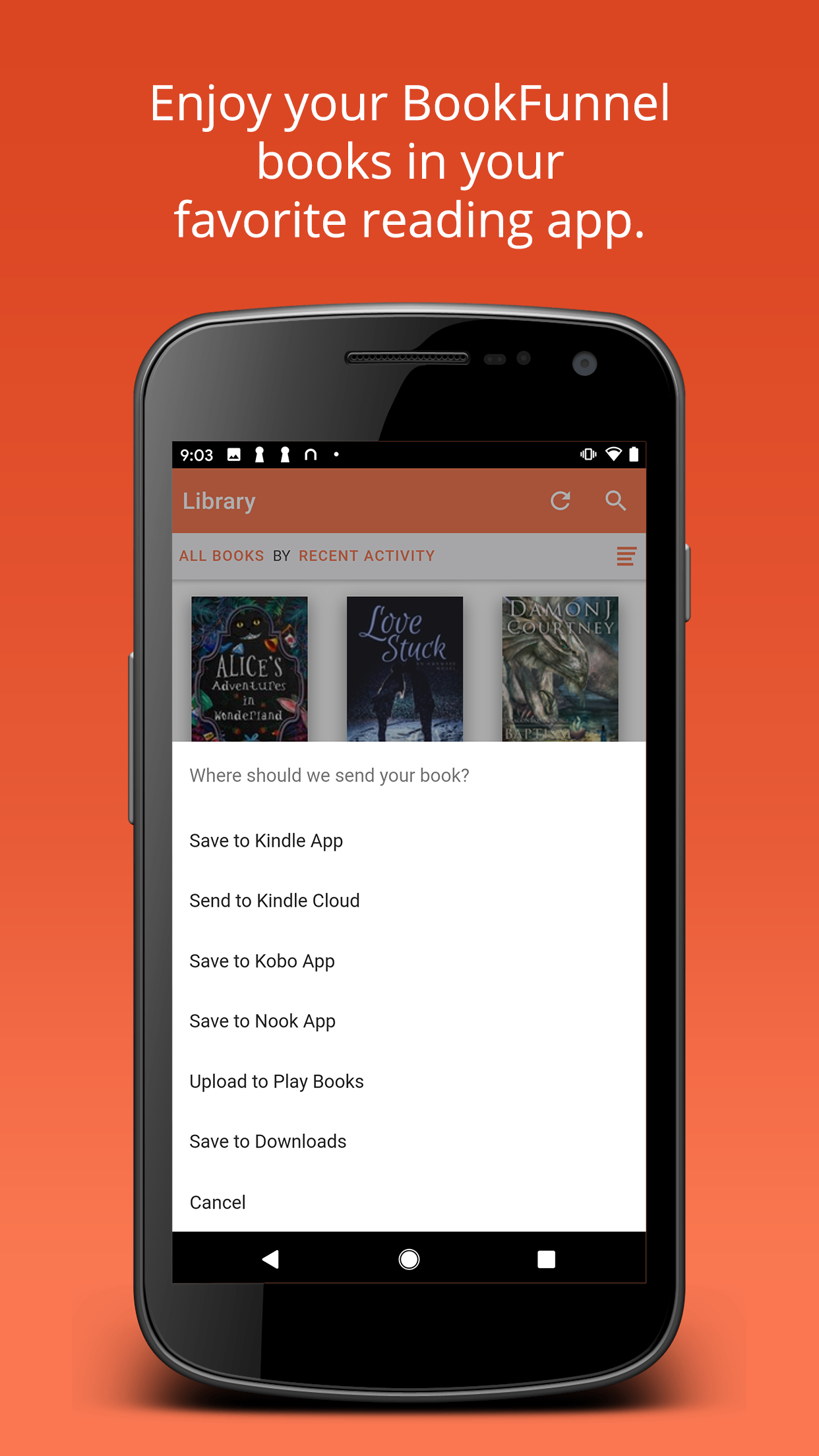 BookFunnel Screenshot 3