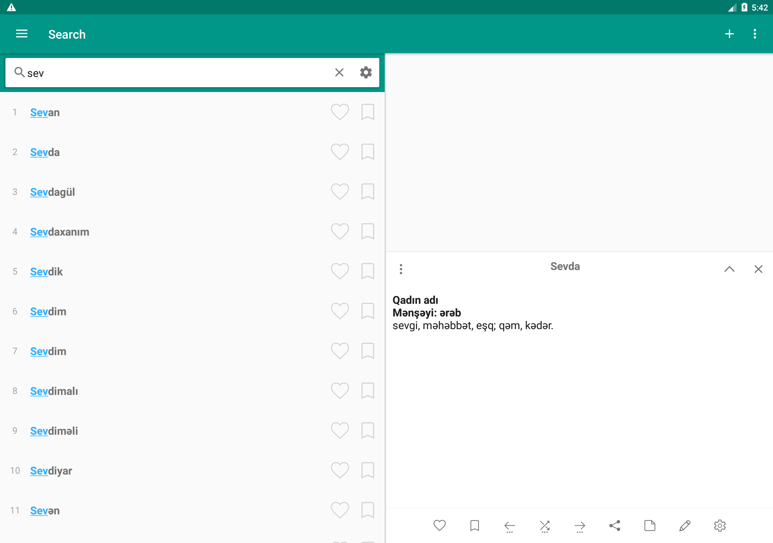 Adların mənası Screenshot 9