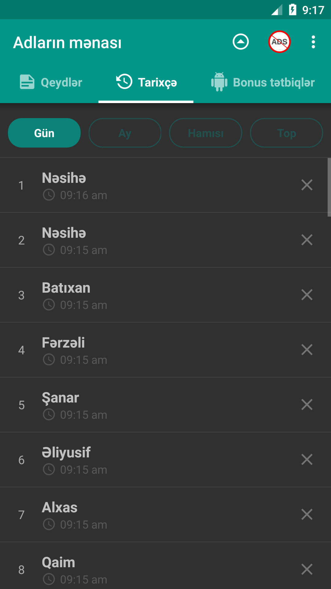 Adların mənası Screenshot 6