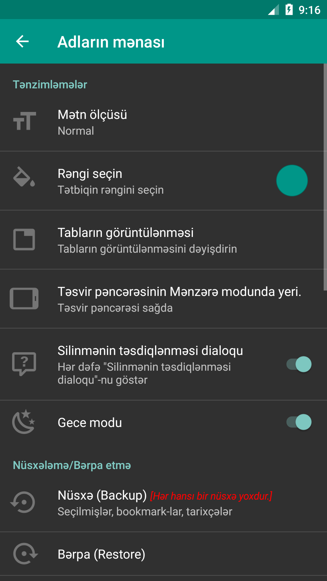 Adların mənası Screenshot 8
