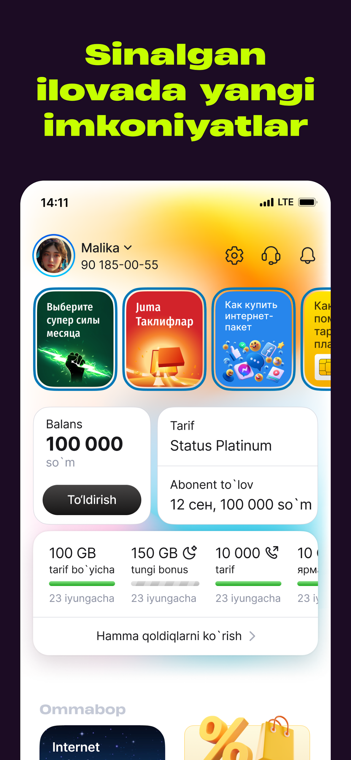 Beeline Uzbekistan Screenshot 1