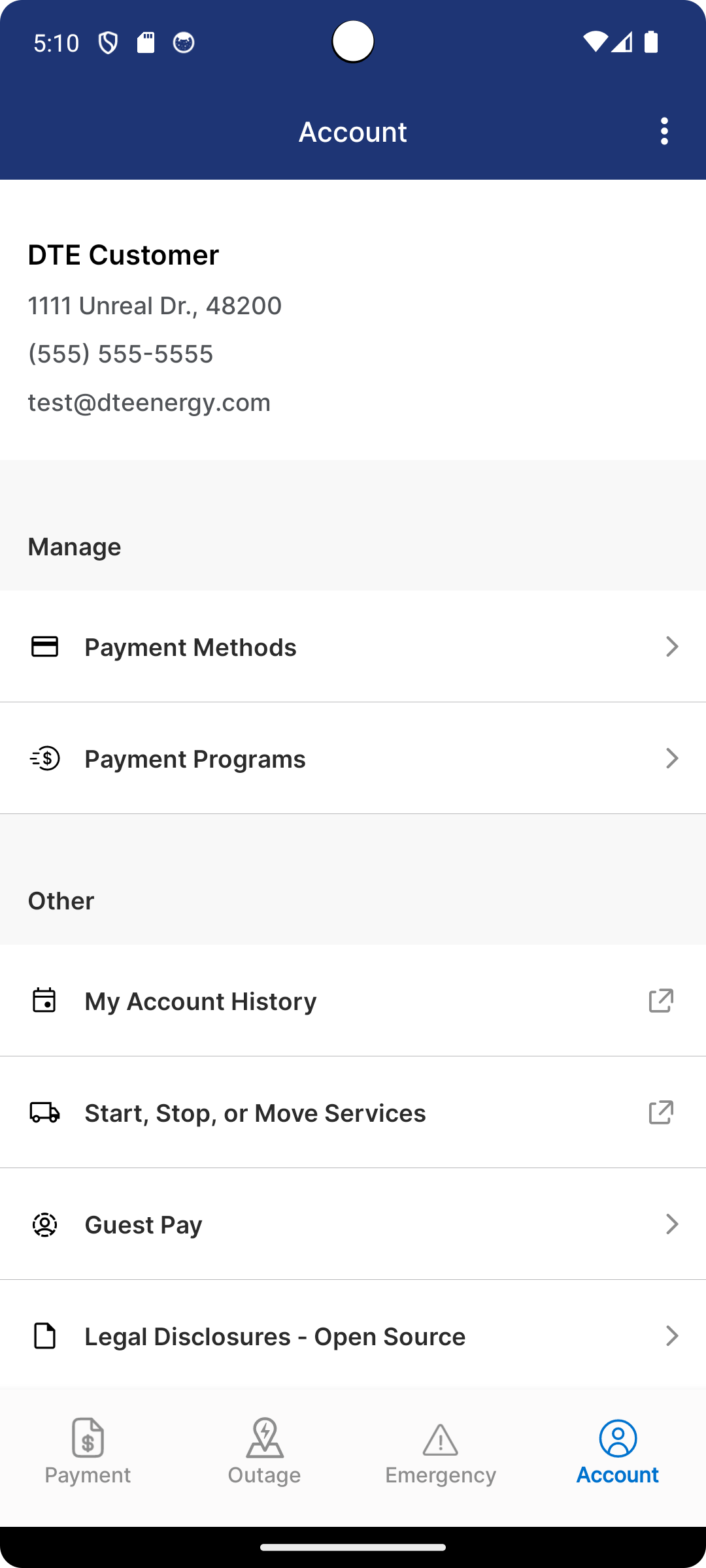 DTE Energy Screenshot 6