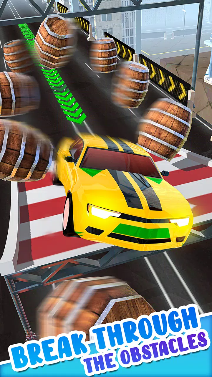 Car Stunts Slingshot Games Screenshot 1