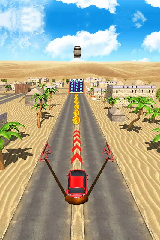 Car Stunts Slingshot Games Screenshot 2