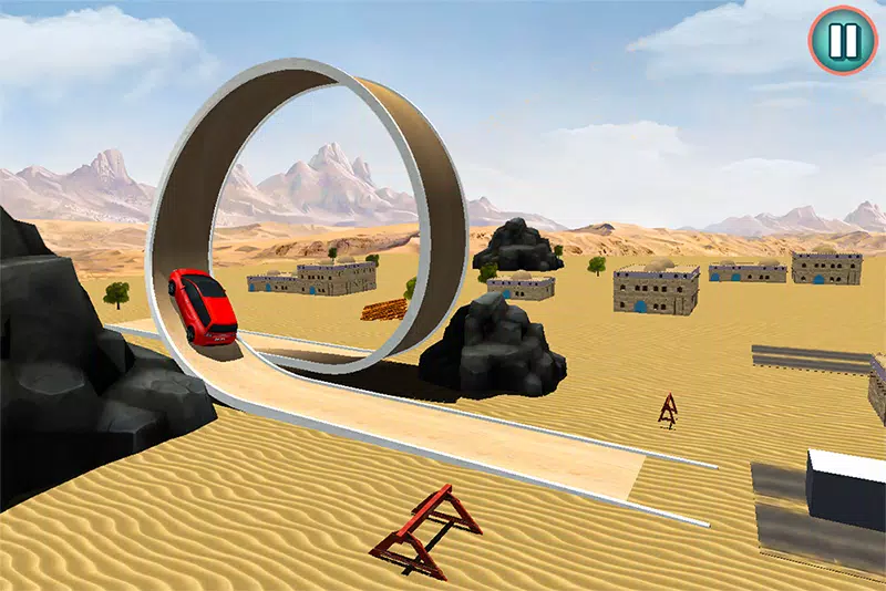 Car Stunts Slingshot Games Screenshot 7