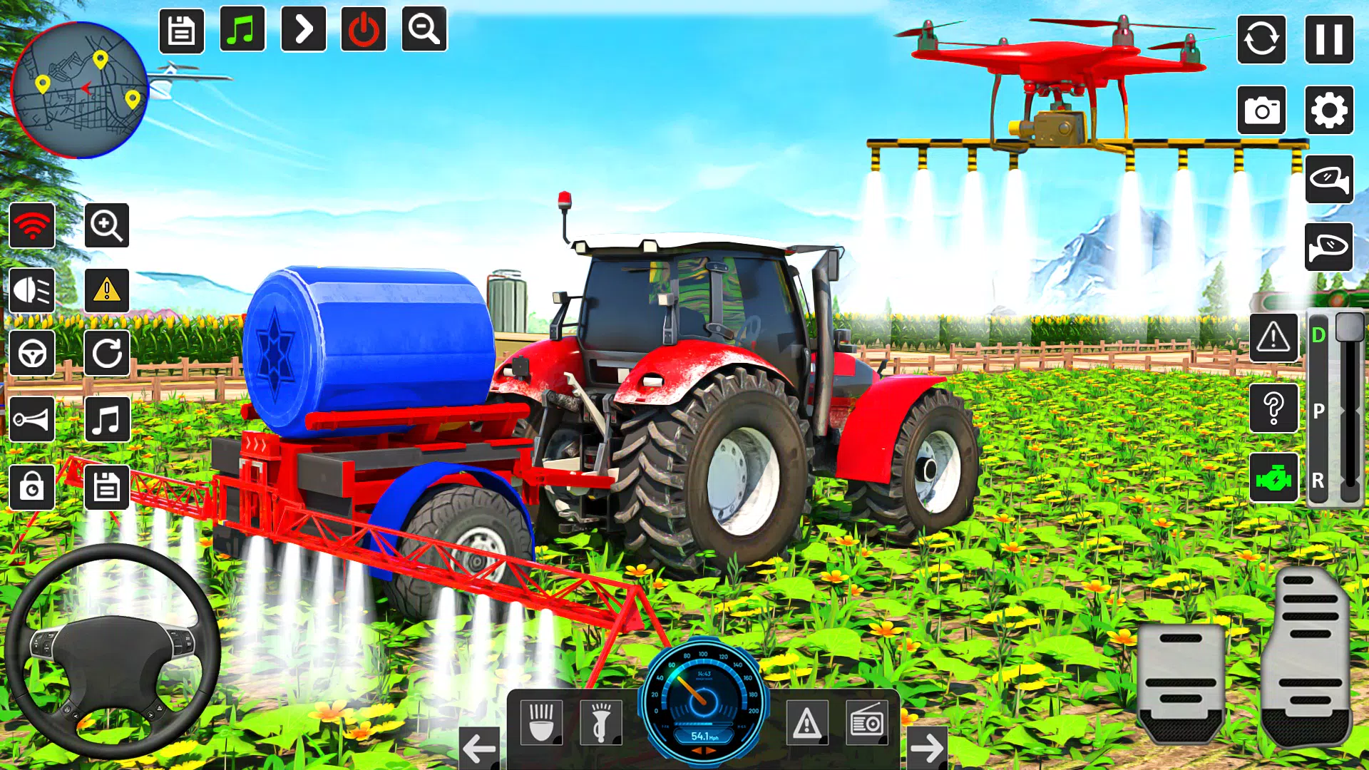Real Tractor Driving Games Screenshot 8