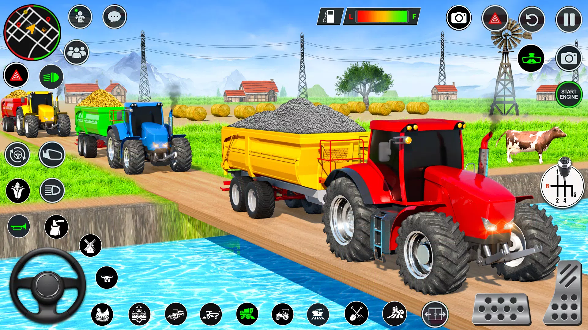 Real Tractor Driving Games Screenshot 5