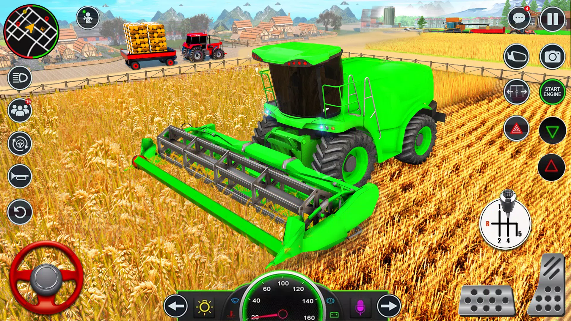 Real Tractor Driving Games Screenshot 7