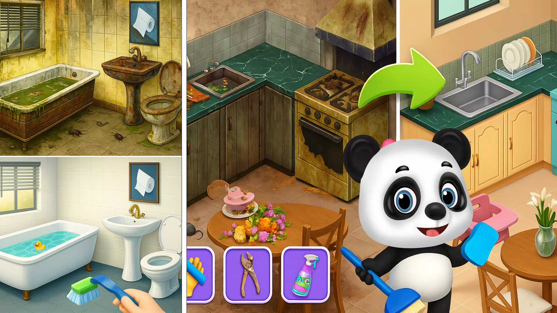 Screw House - Home Cleaning Screenshot 2