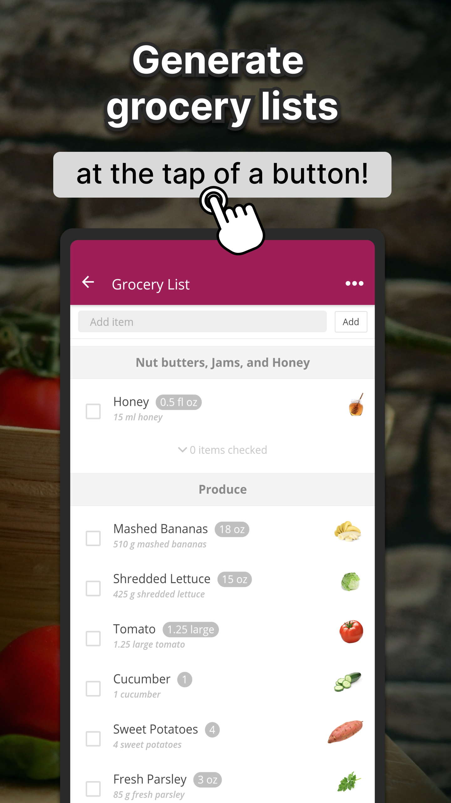Plan Meals Screenshot 6