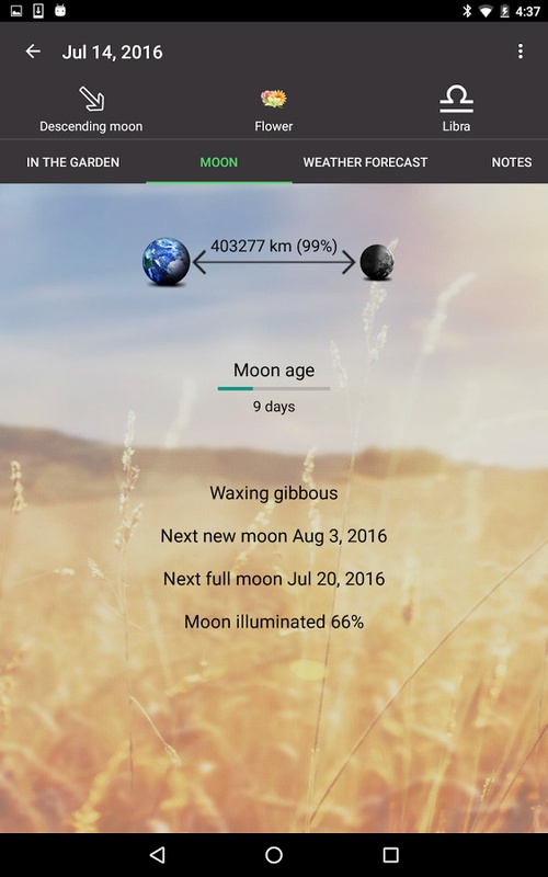 Moon & Garden Screenshot 2