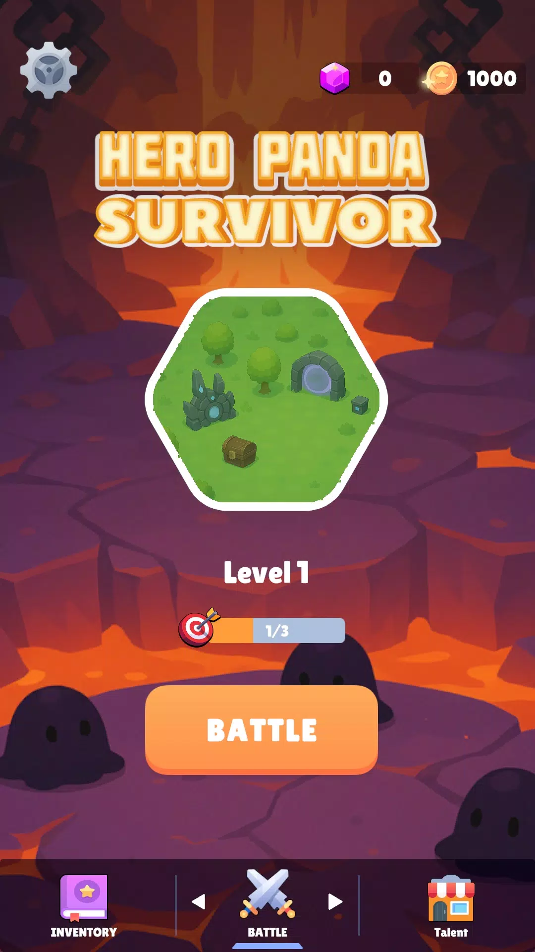 Hero Panda Survivor Screenshot 1