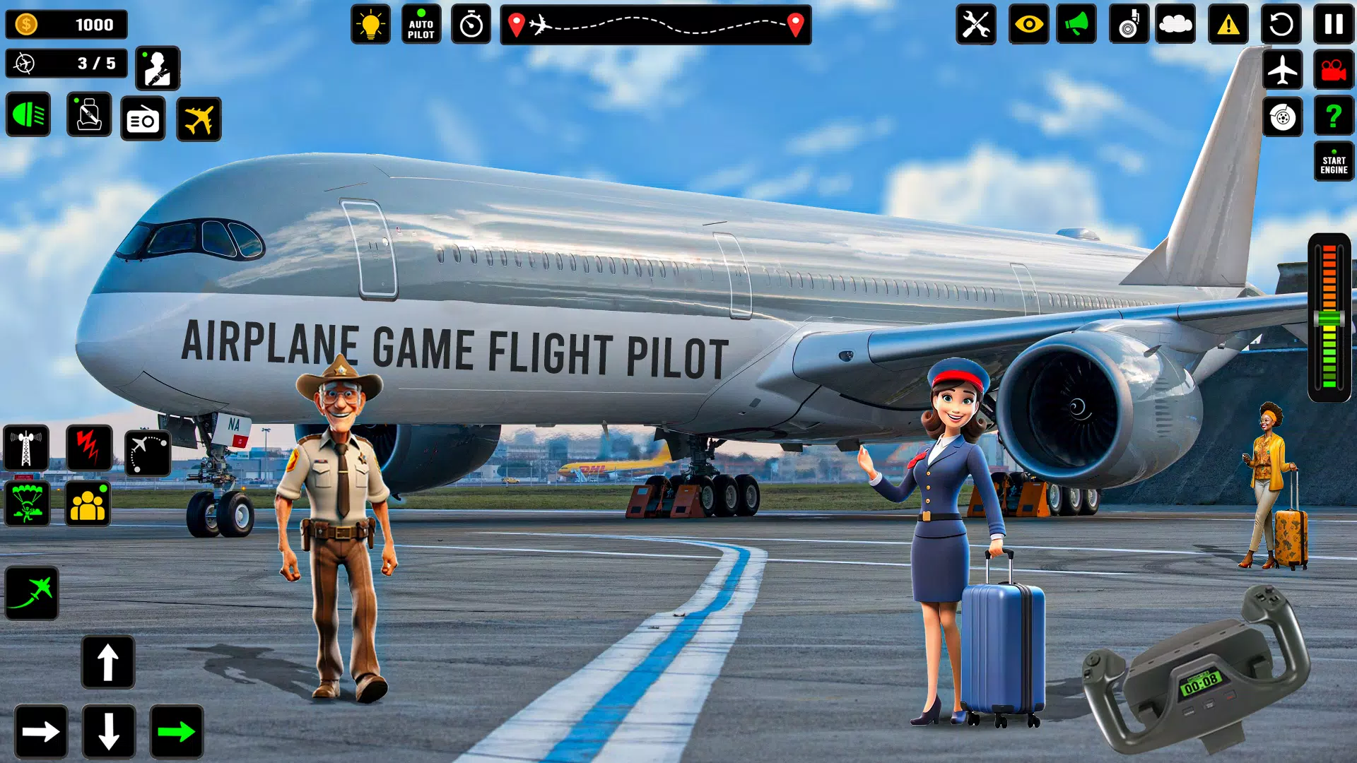 Flight Plane Simulator 3D Screenshot 3
