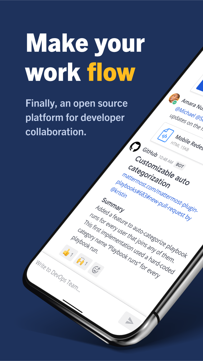 Mattermost Screenshot 1