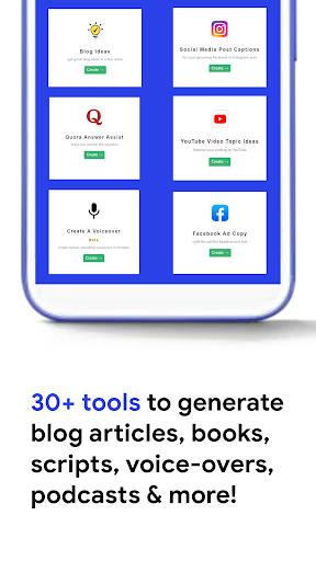 Writecream Screenshot 3