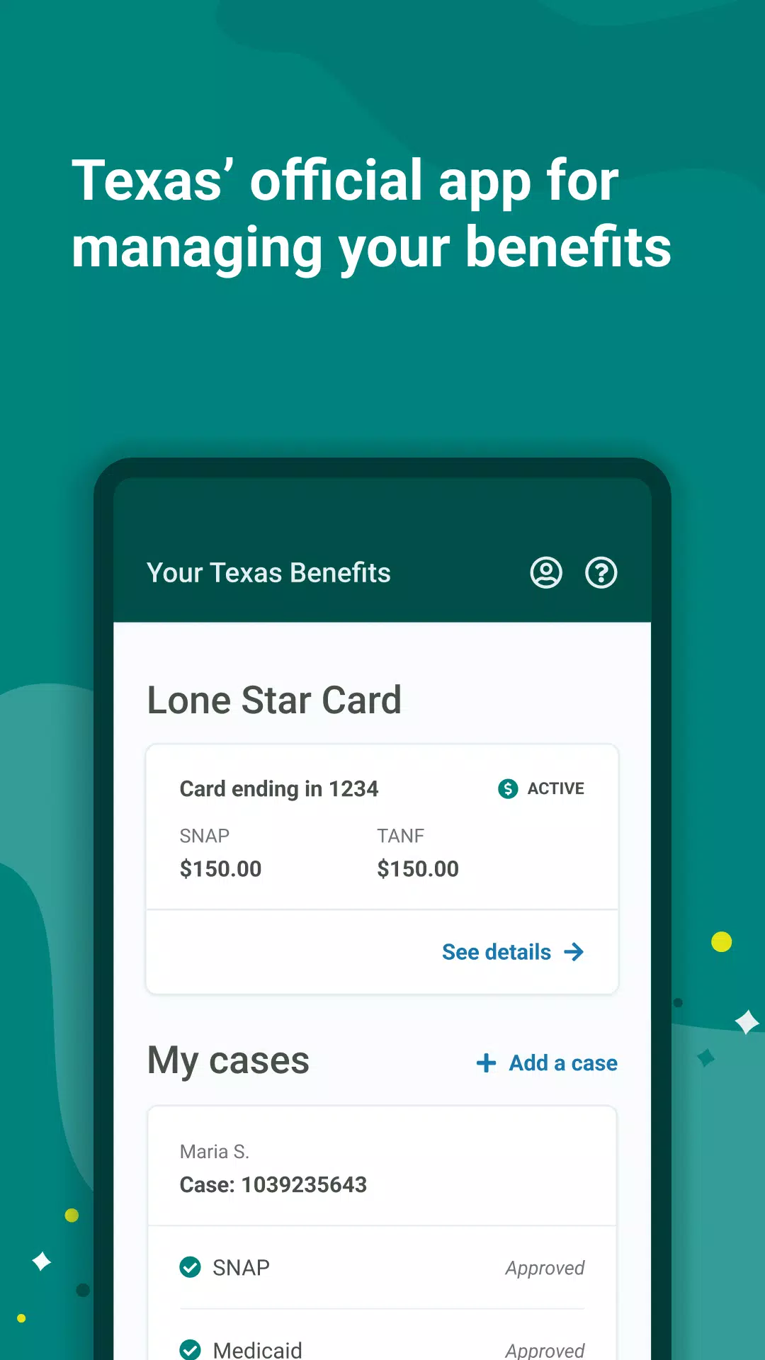Your Texas Benefits Screenshot 1