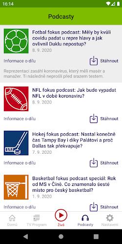 ČT sport Screenshot 6