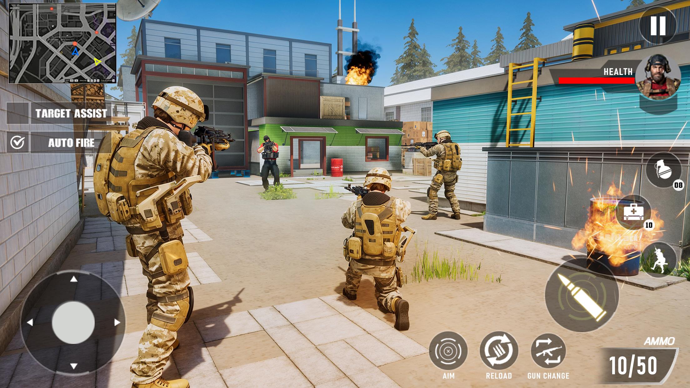 FPS Gun Shooting Strike Ops Screenshot 1