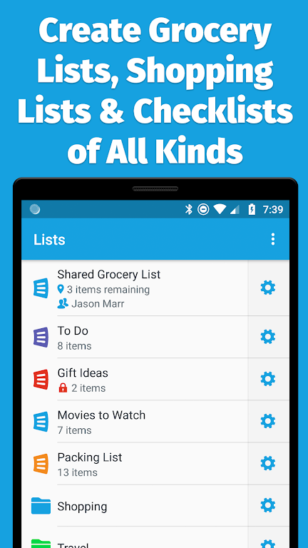 AnyList Screenshot 1