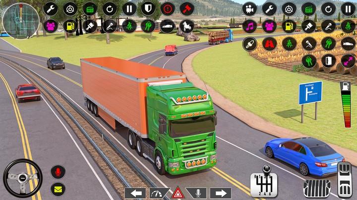 Cargo Truck Driving Simulator Screenshot 1