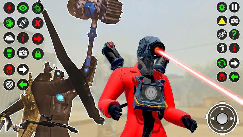 Toilet Monster-Toilet Games 3D Screenshot 2