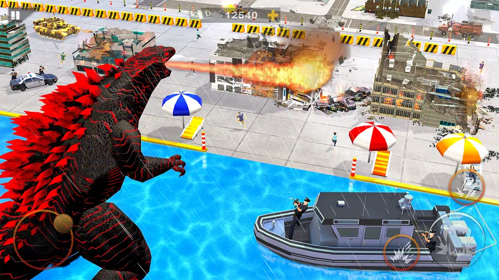 Monster Dinosaur Rampage Game Screenshot 3