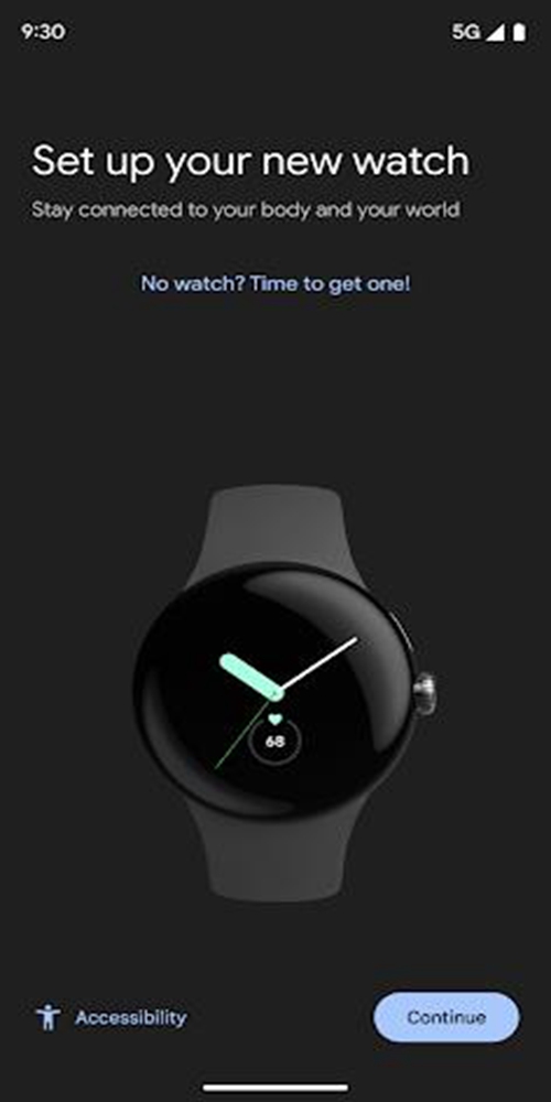 Google Pixel Watch Screenshot 1