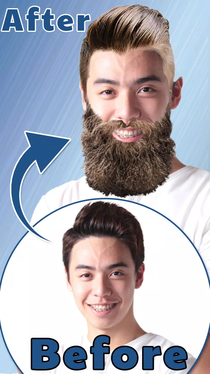 Men Hairstyle and Beard Studio Screenshot 3