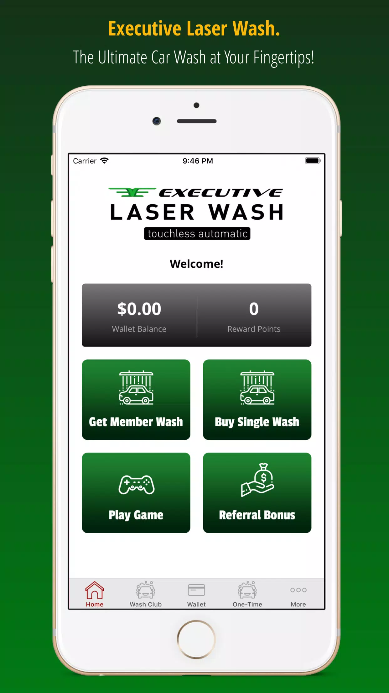 Executive Laser Wash Screenshot 1