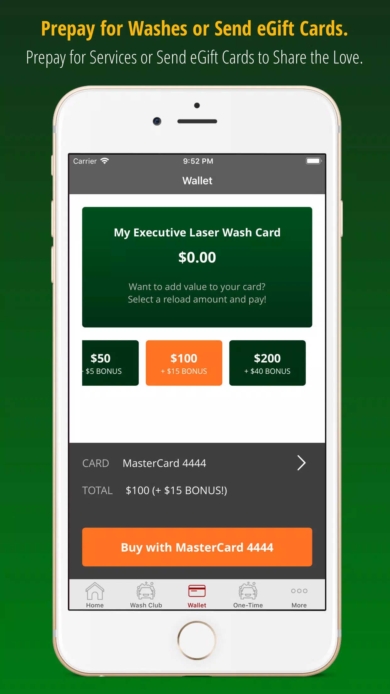 Executive Laser Wash Screenshot 5