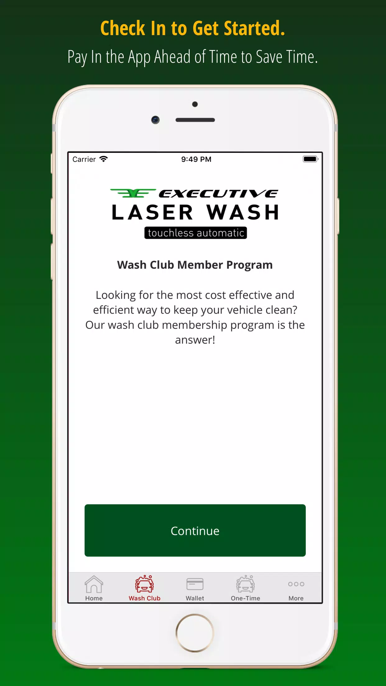 Executive Laser Wash Screenshot 2