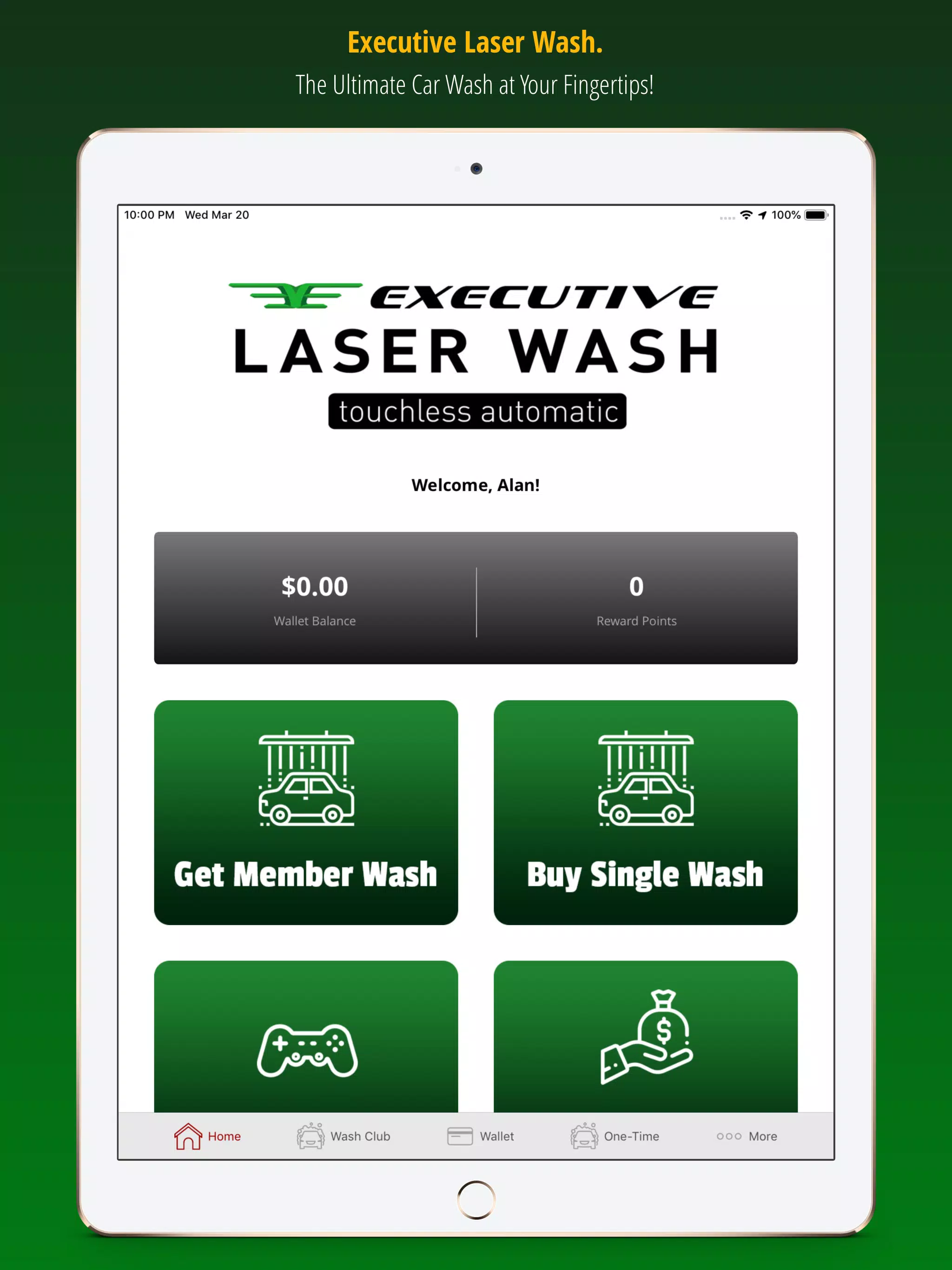 Executive Laser Wash Screenshot 6