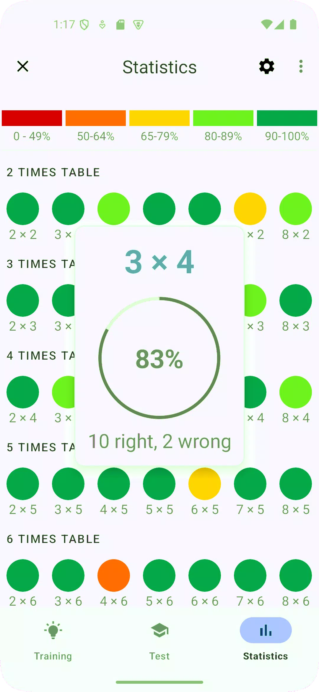 Times Tables Screenshot 8