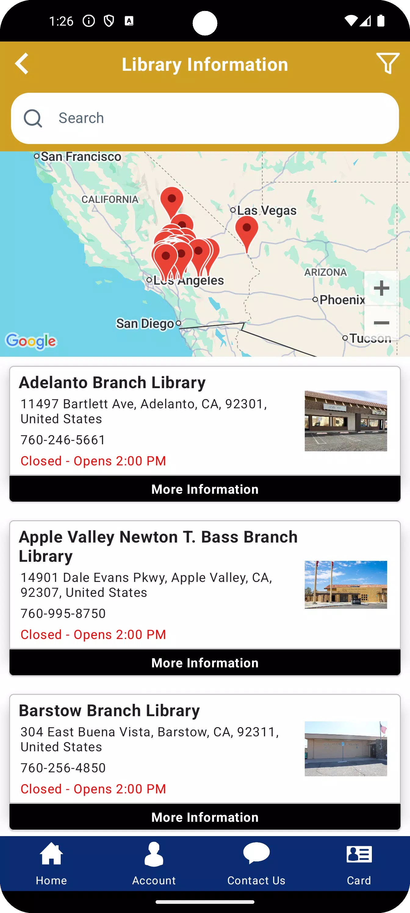 San Bernardino County Library Screenshot 4