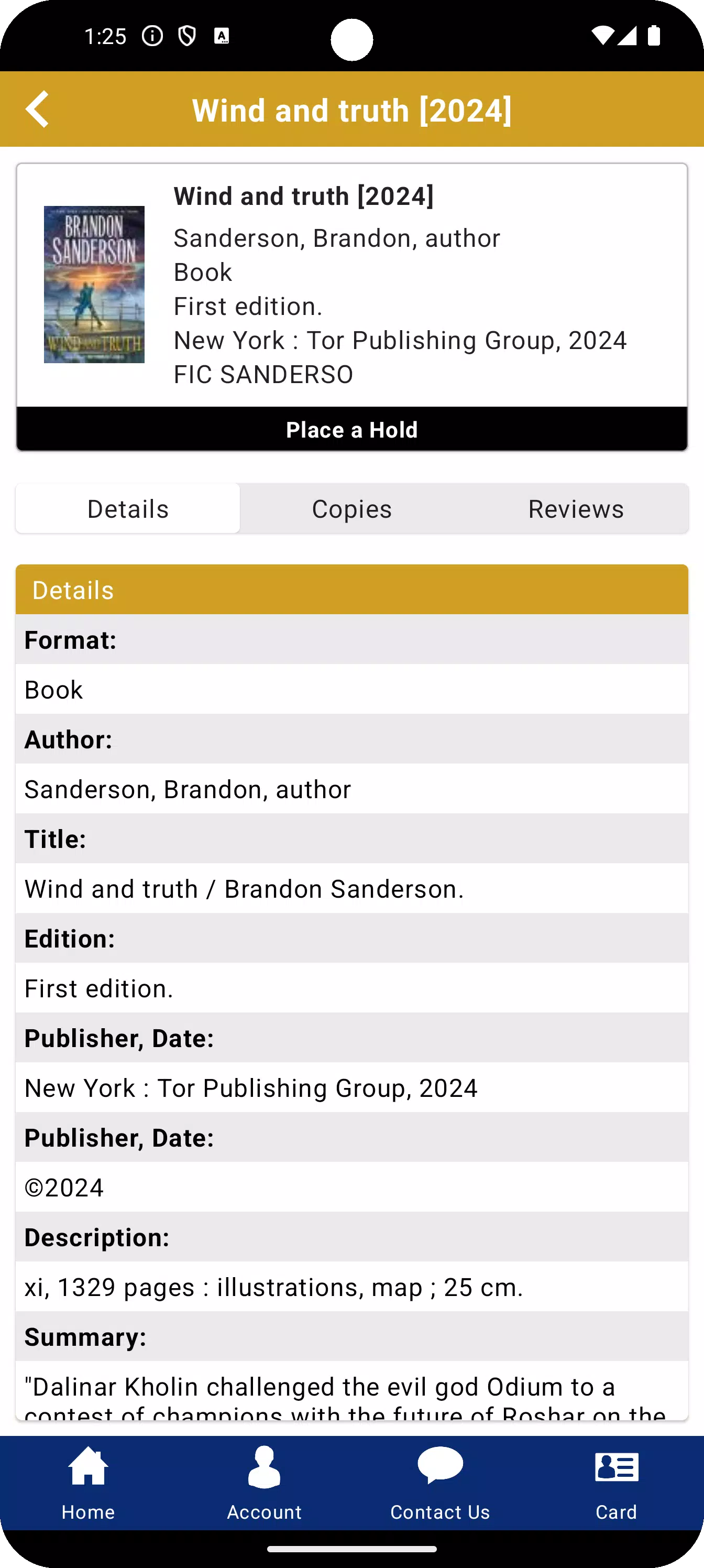 San Bernardino County Library Screenshot 3