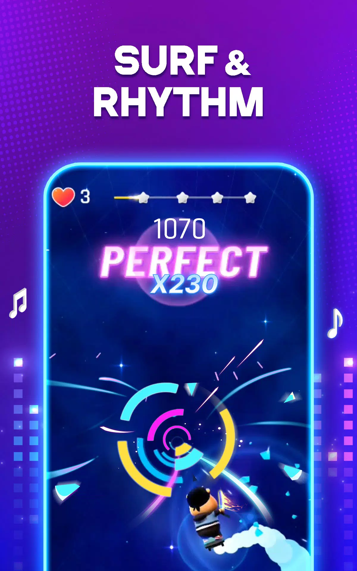 Capy Saber Surf: 3D Dance Rush Screenshot 7