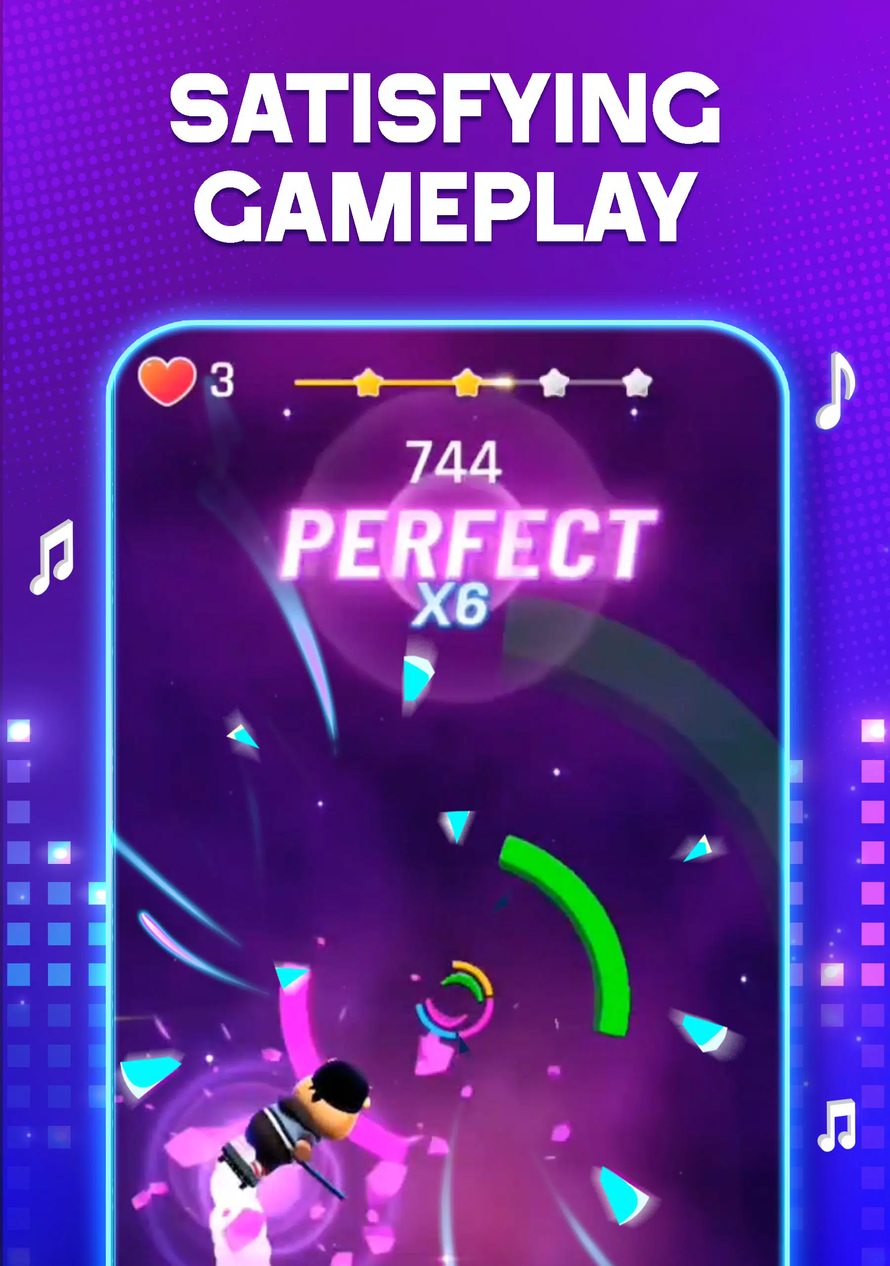 Capy Saber Surf: 3D Dance Rush Screenshot 4