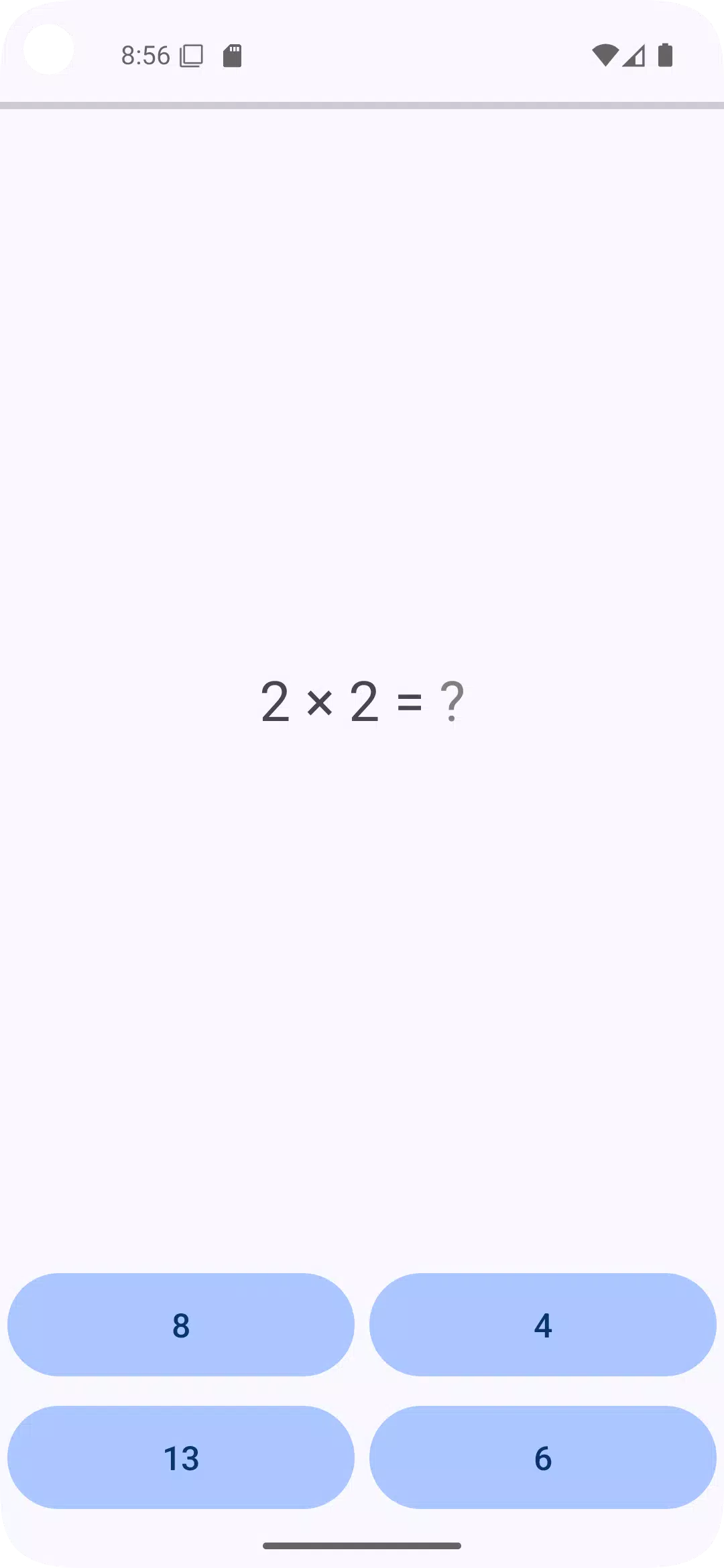 Times Tables Screenshot 2