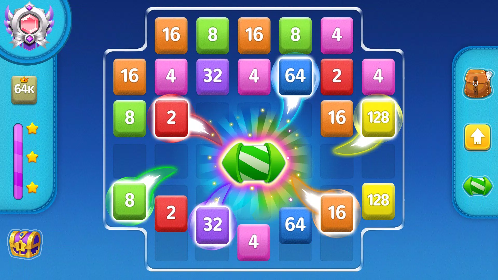 Merge Blocks: 2048 Game Screenshot 7