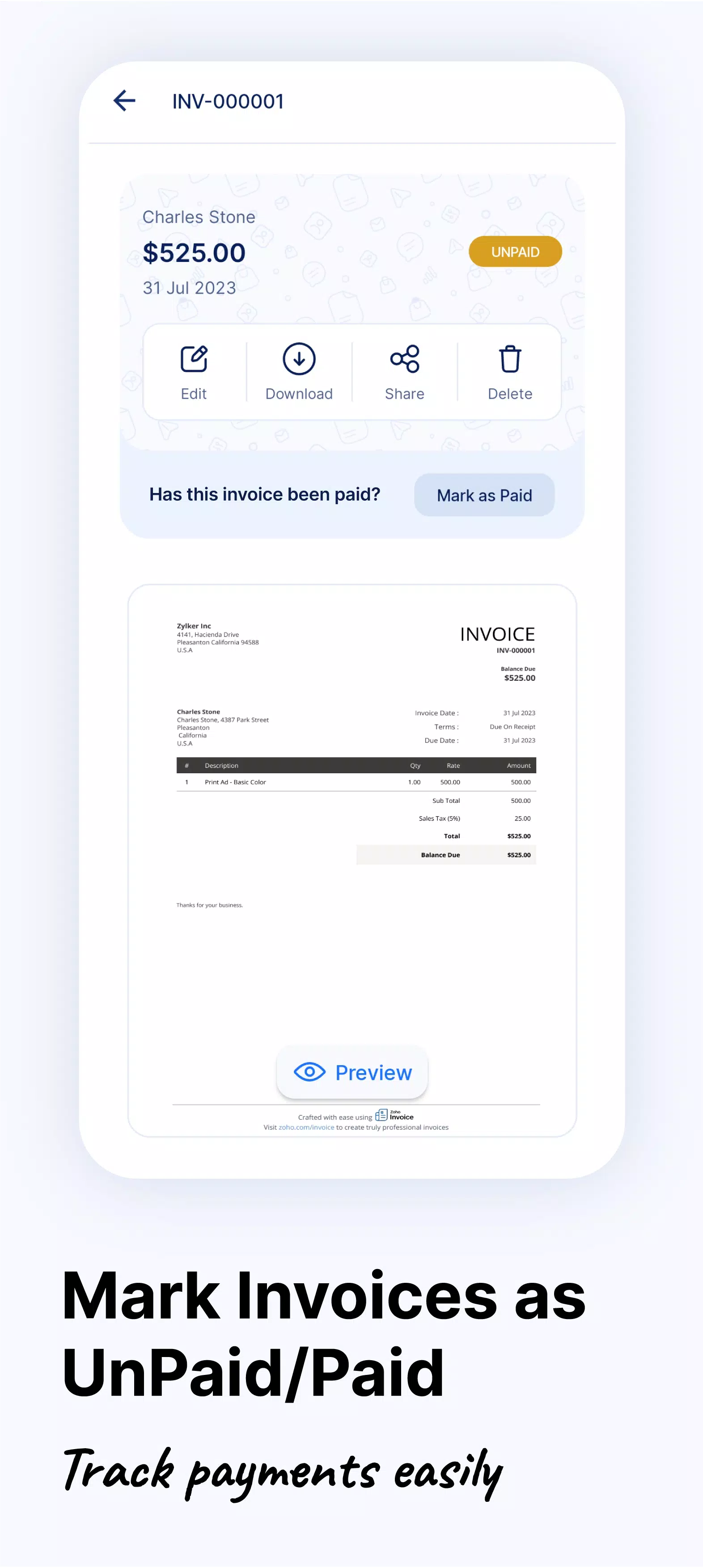 Invoice Generator Screenshot 3