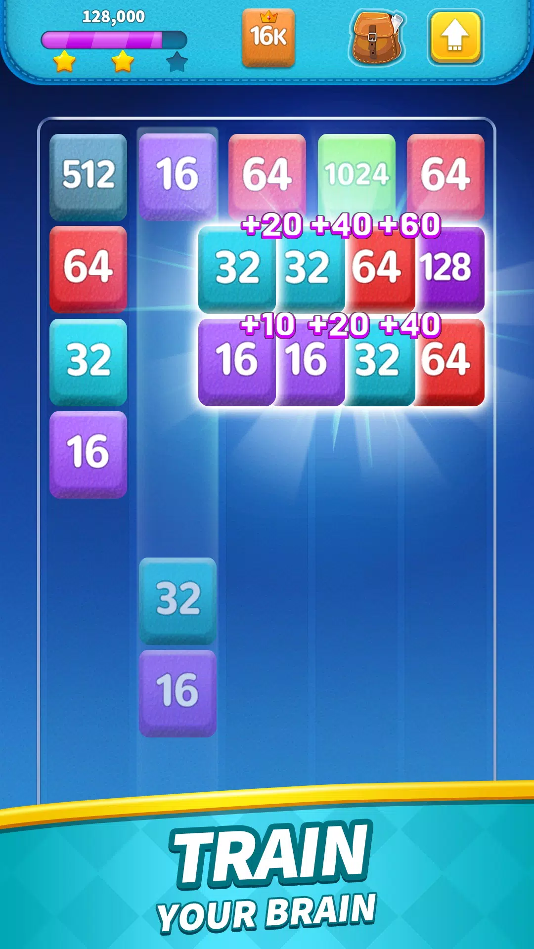 Merge Blocks: 2048 Game Screenshot 3
