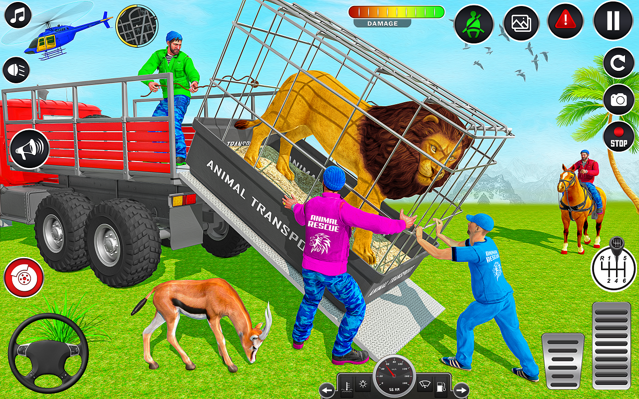 Animal Transports Truck Games Screenshot 7