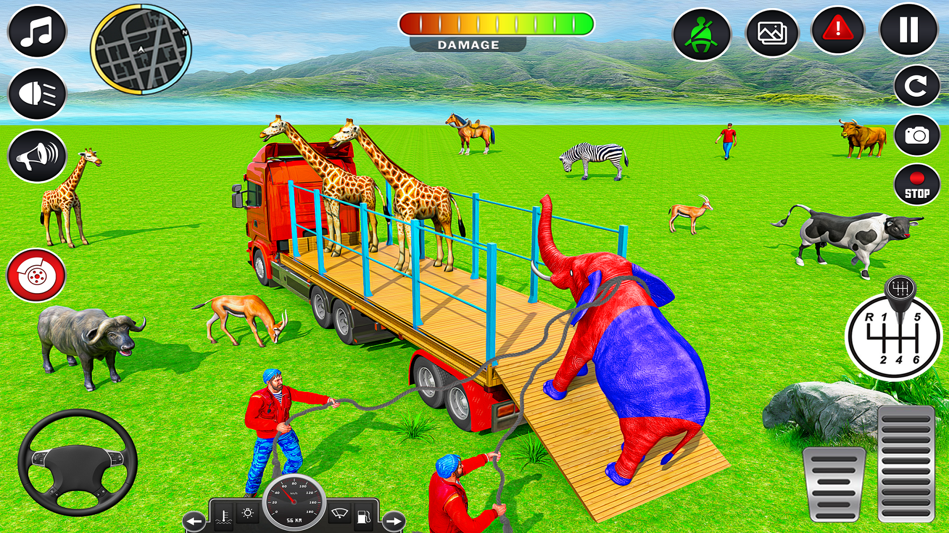 Animal Transports Truck Games Screenshot 22