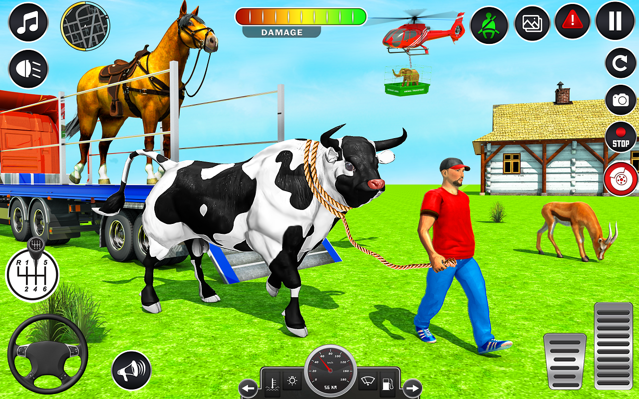 Animal Transports Truck Games Screenshot 3